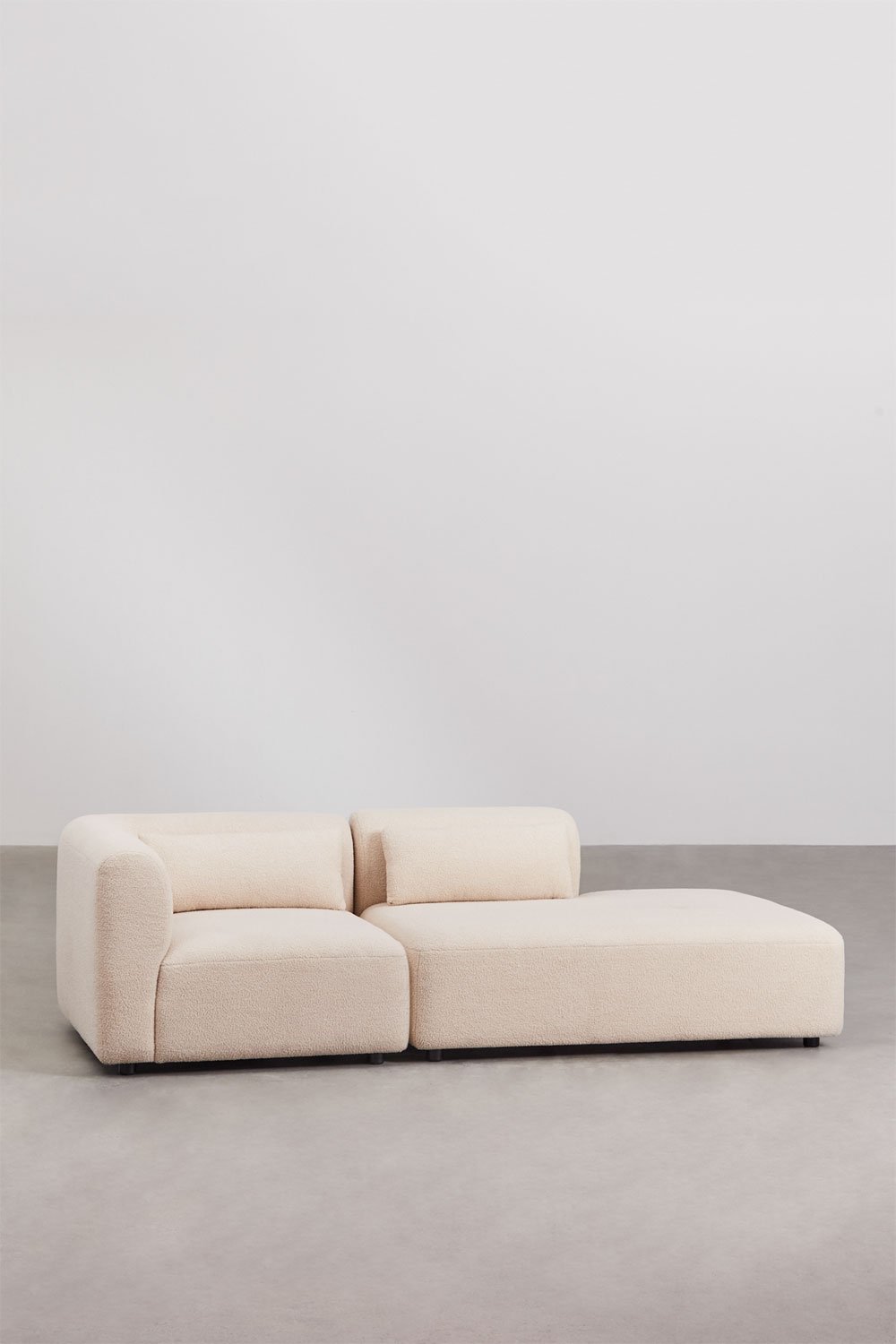Sklum Fogler 2-częściowa Narożna Sofa Modułowa Z Prawym Szezlongiem