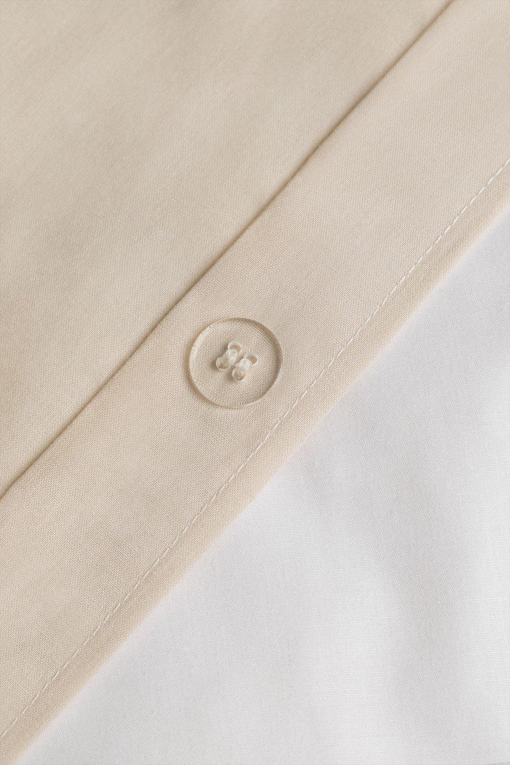 Sklum Housse De Couette En Percale De Coton 180 Fils Lesia