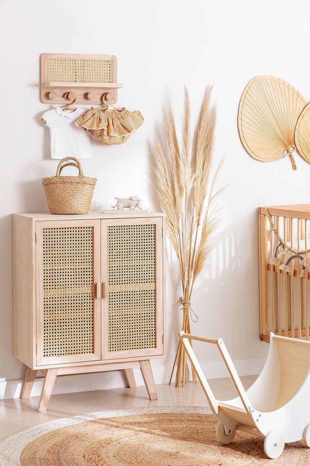 Sklum Houten Dressoir Met 2 Houten Deuren Ralik Design