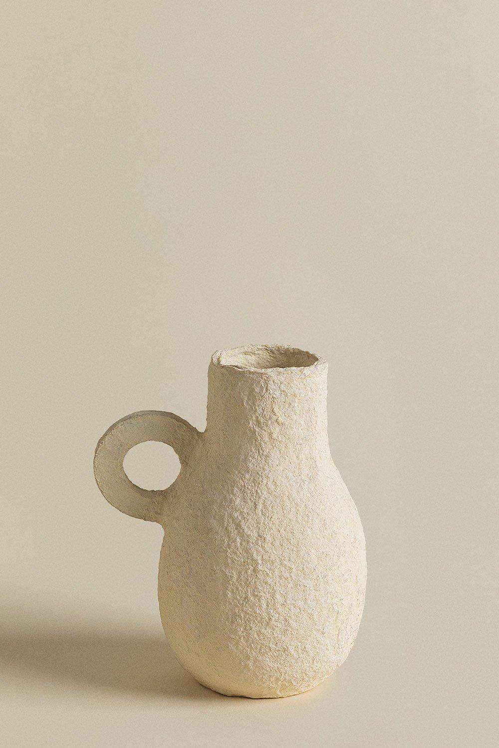 Sklum Jarrón Artesanal Decorativo En Papel Maché Delores