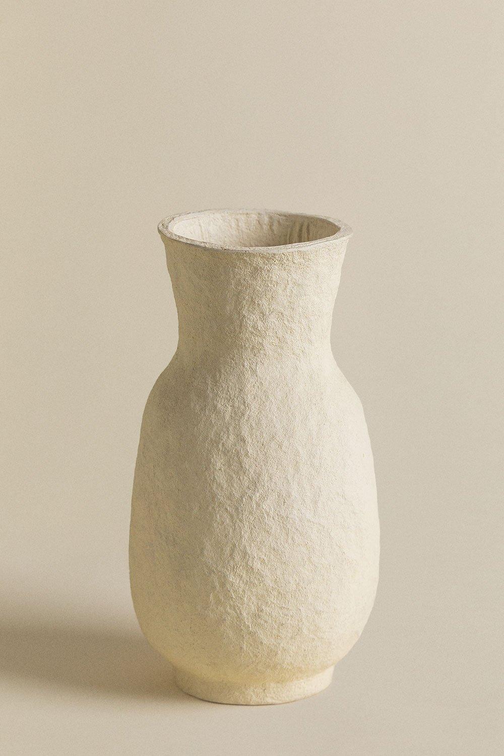 Sklum Jarrón Artesanal Decorativo En Papel Maché Reynolds