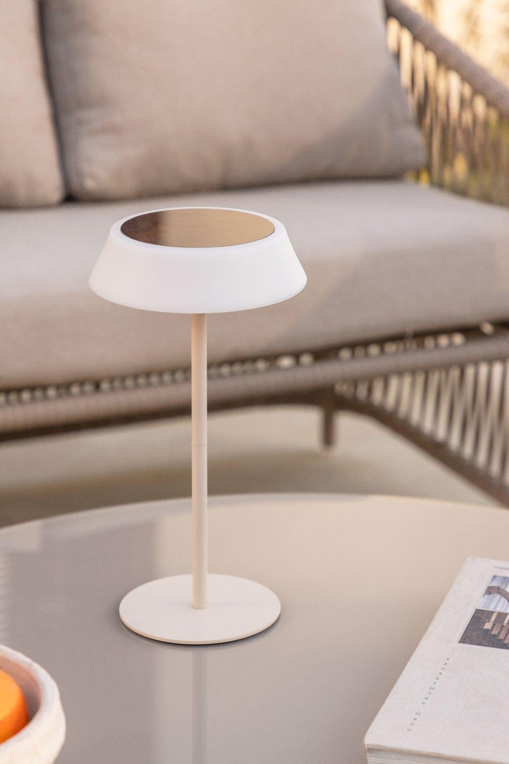 sklum Kabellose LED-Solar-Tischlampe für den Außenbereich Ulenia