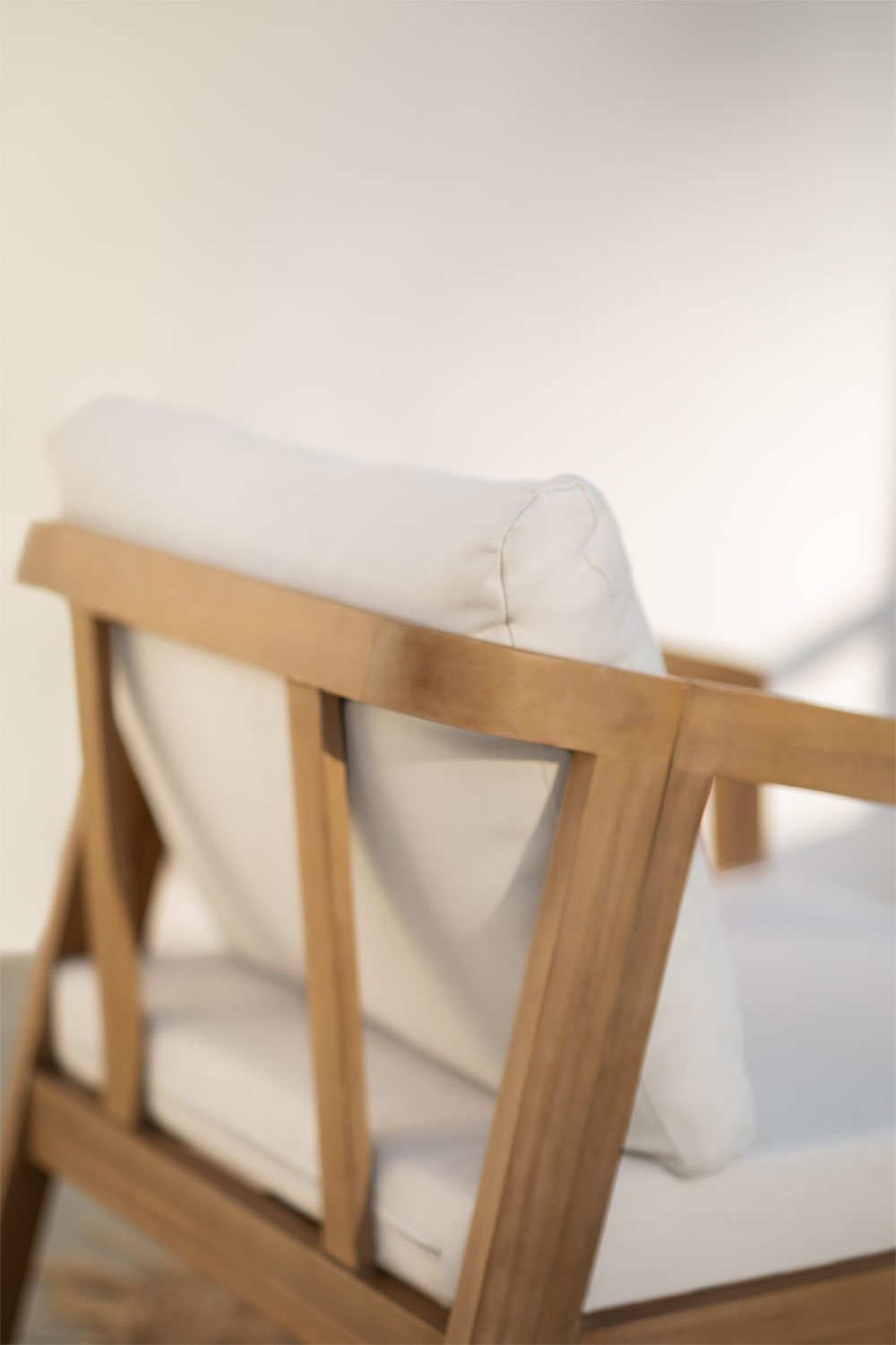 Sklum Kaela Acaciahouten Tuinset Met Bank 2 Fauteuils En Salontafel