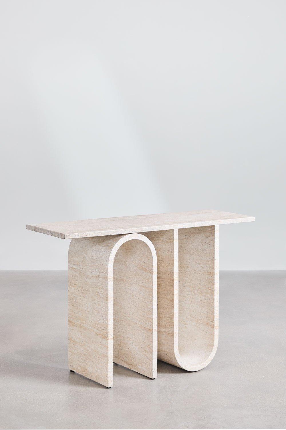 Sklum Konsola Betonowa Ceravi O Wyglądzie Trawertynu