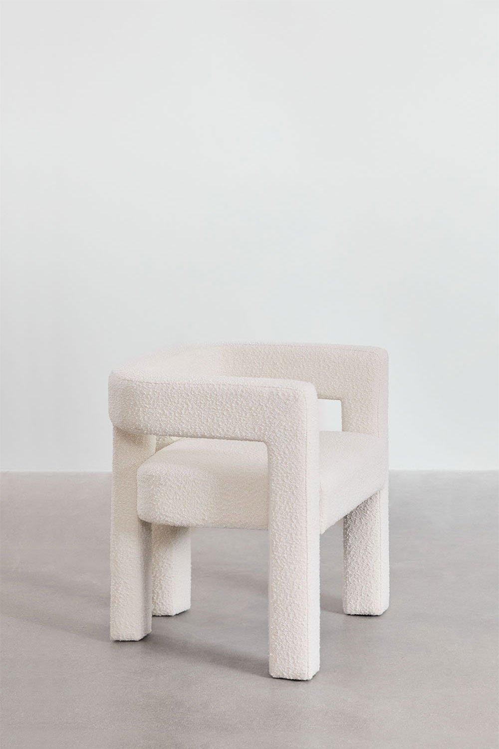 Sklum Krzesło Do Jadalni Tapicerowane Liara Z Podłokietnikami