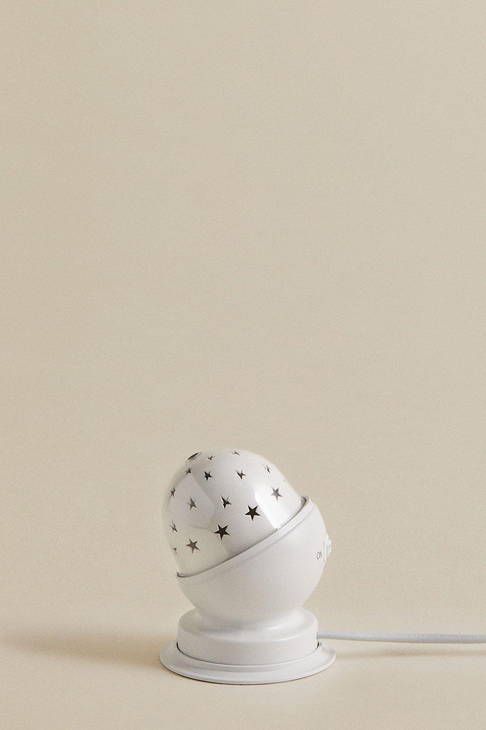 Sklum Lampa Stołowa LED Z Projektorem Russel Kids Star