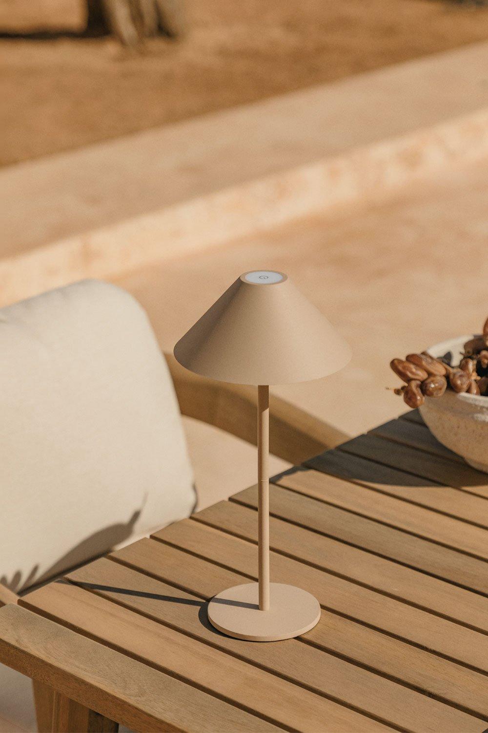 sklum Lámpara de mesa LED inalámbrica para exterior Nebida