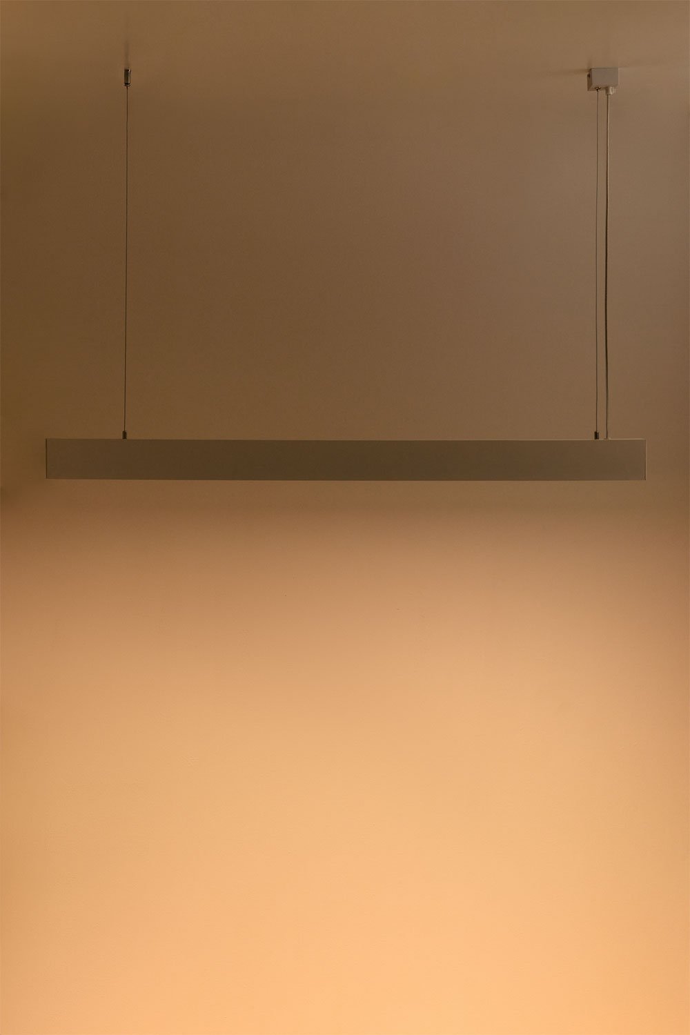 Sklum Lámpara De Techo Lineal LED En Aluminio Eunoia