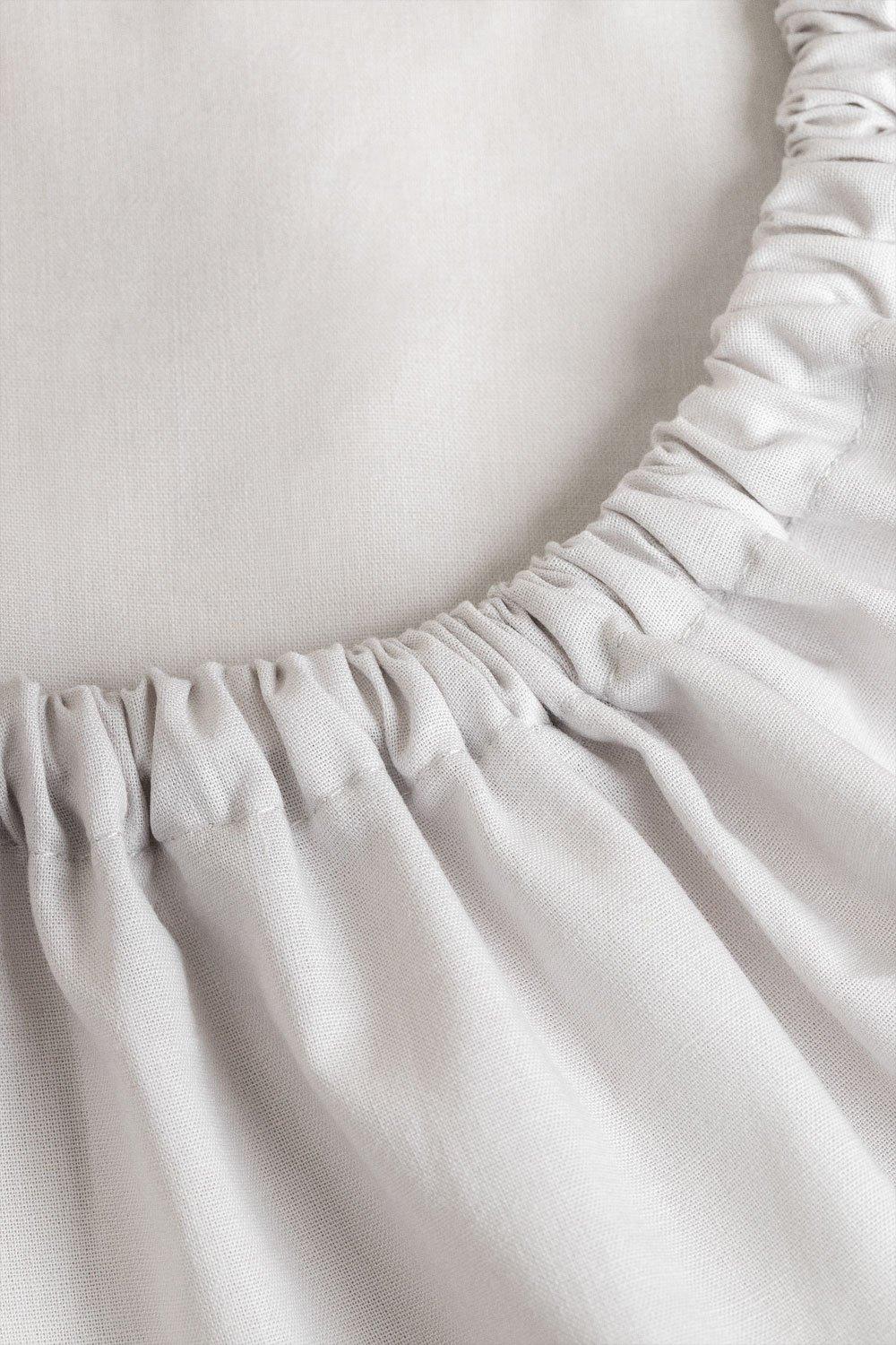 Sklum Lesia 180 Thread Count Percale Cotton Fitted Sheet