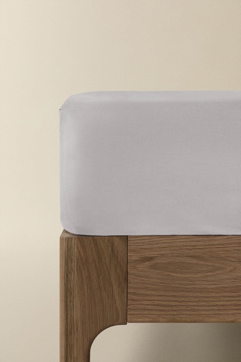 sklum Lesia 180 Thread Count Percale Cotton Fitted Sheet