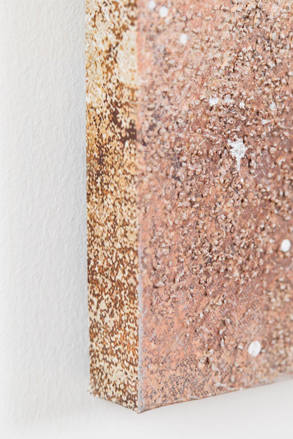 Sklum Lienzo Decorativo (80x100 Cm) Con Textura De Escayola Sabik