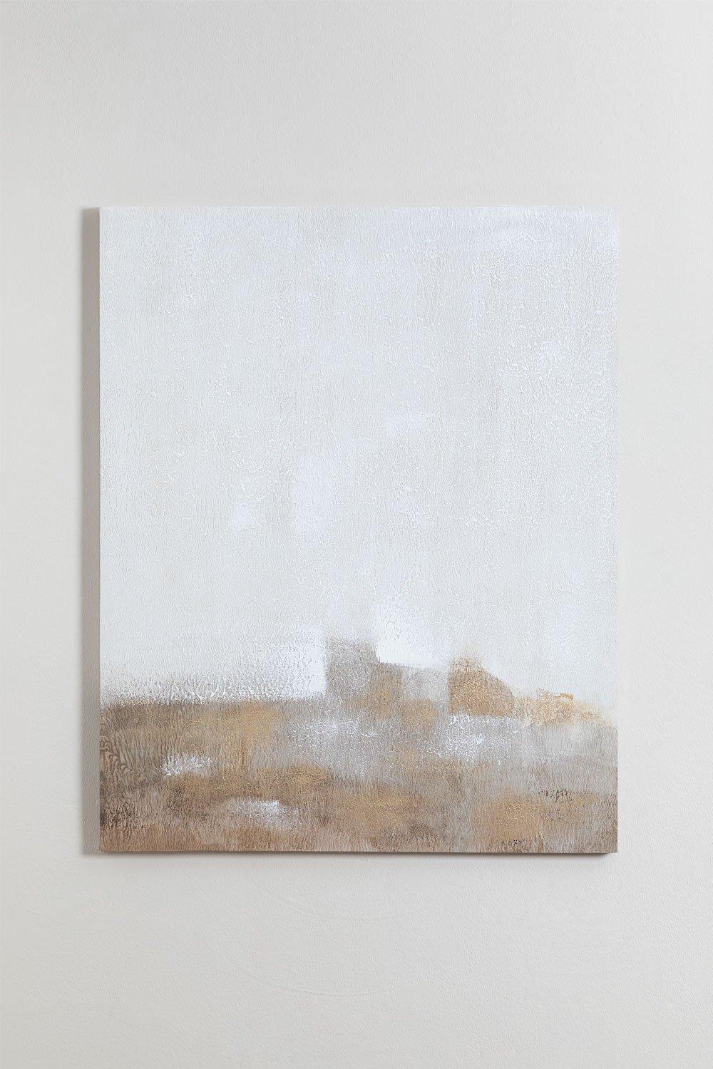Sklum Lienzo Decorativo Con Textura De Escayola (80x100 Cm) Bowdon