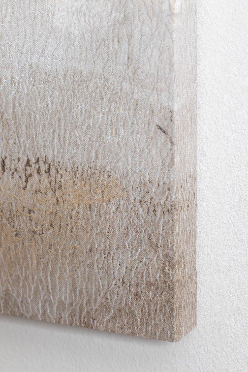 Sklum Lienzo Decorativo Con Textura De Escayola (80x100 Cm) Bowdon