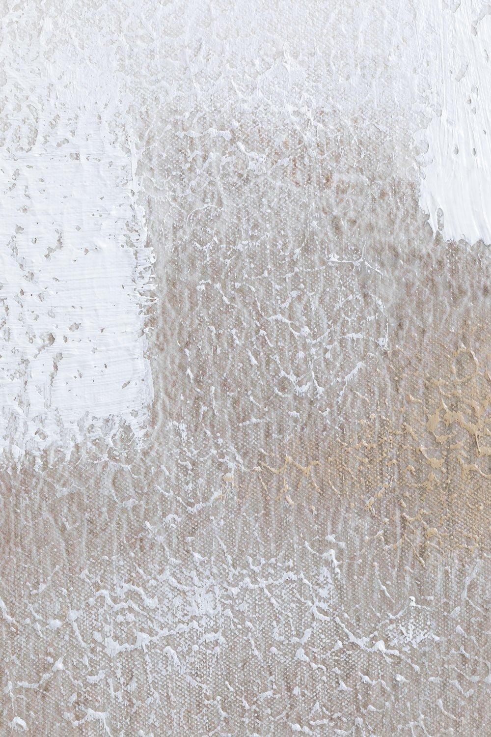Sklum Lienzo Decorativo Con Textura De Escayola (80x100 Cm) Bowdon