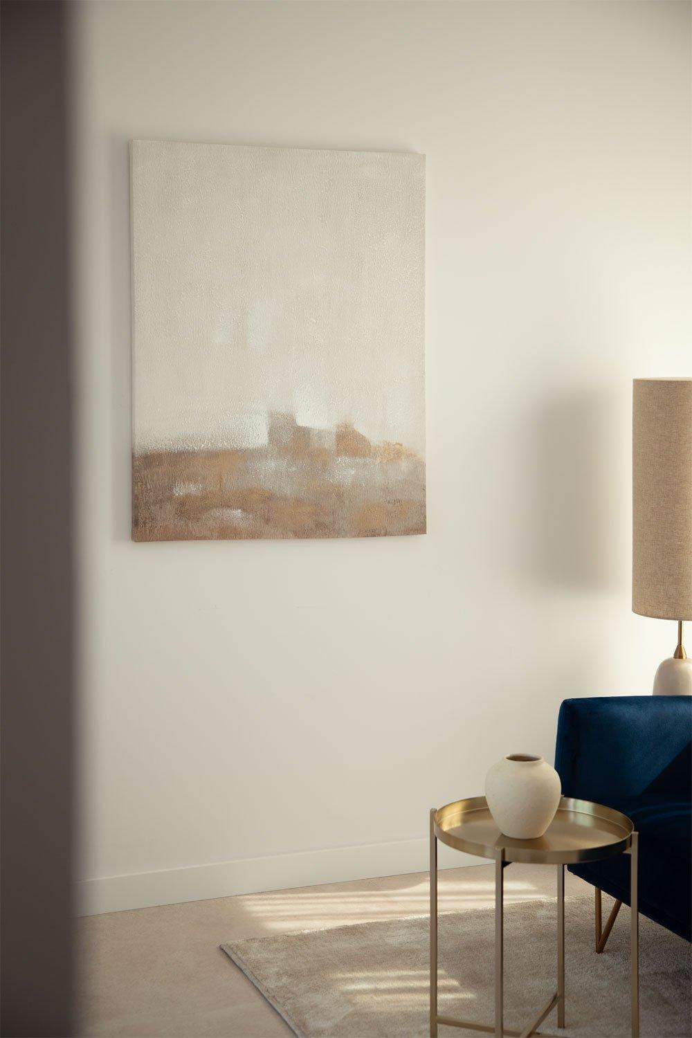 sklum Lienzo decorativo con textura de escayola (80x100 cm) Bowdon