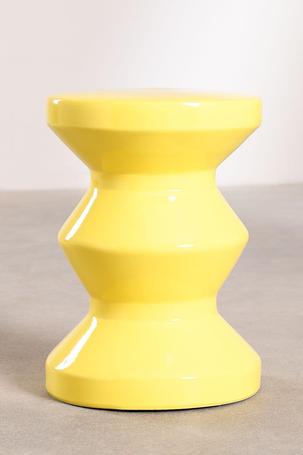 Sklum Mesa Auxiliar Redonda De Cerámica (Ø33 Cm) Bolöh