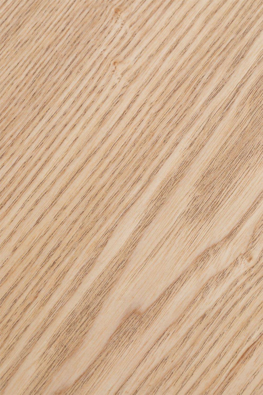 Sklum Mesa De Centro Redonda En Madera (Ø80 Cm) Vinesey