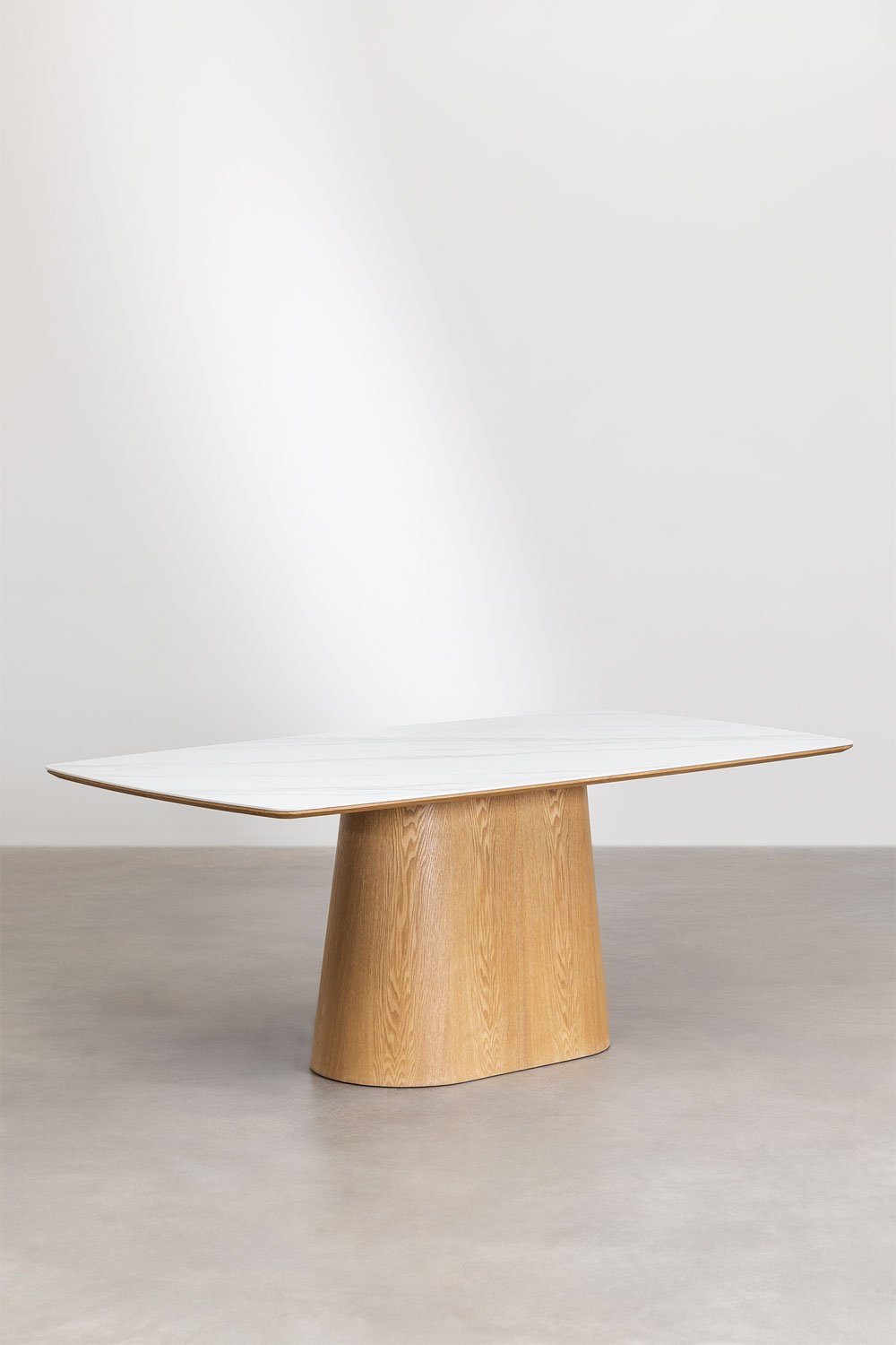 Sklum Mesa De Comedor Rectangular En Madera (200x100 Cm) Aura