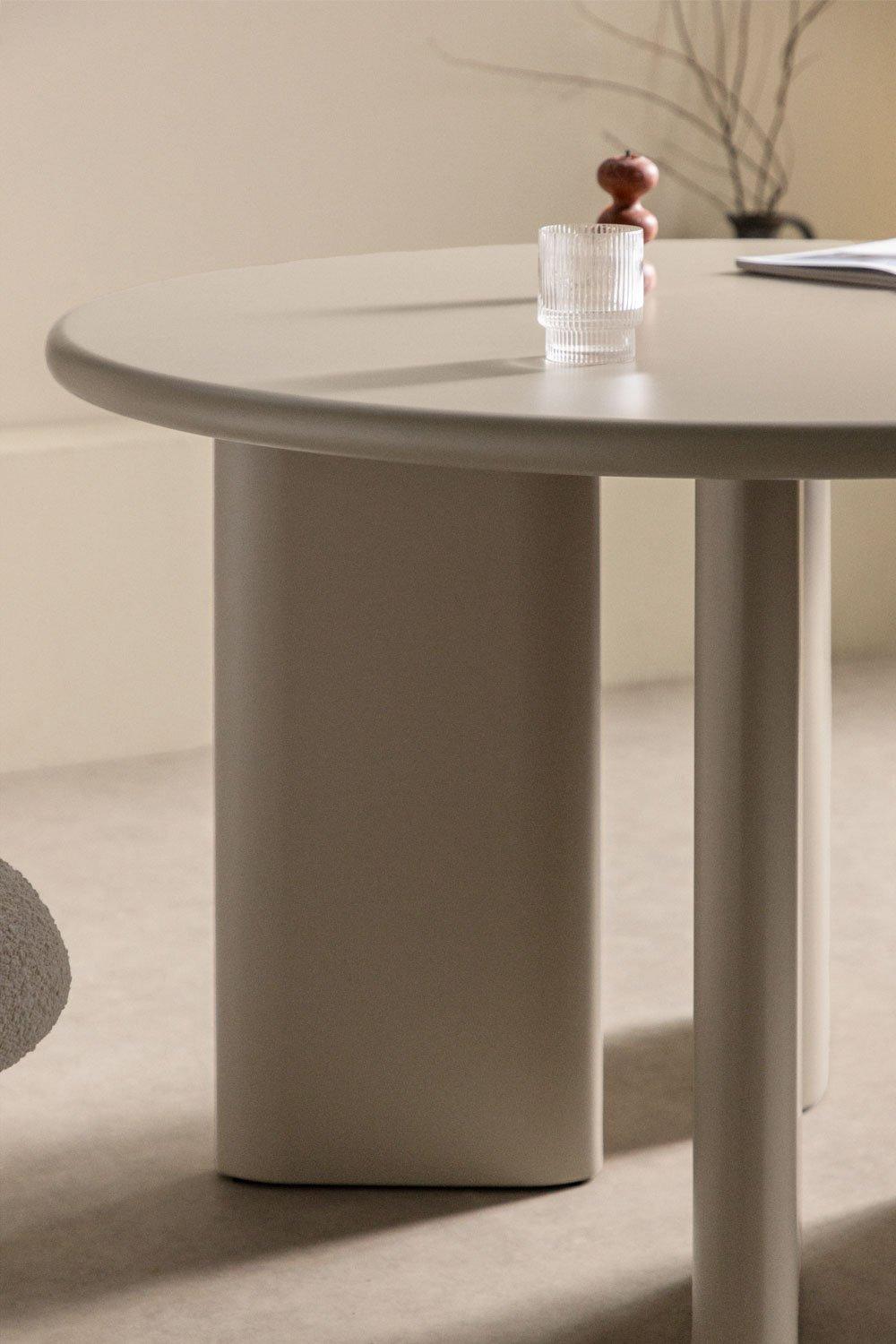 Sklum Mesa De Comedor Redonda En MDF (Ø120 Cm) Loulou