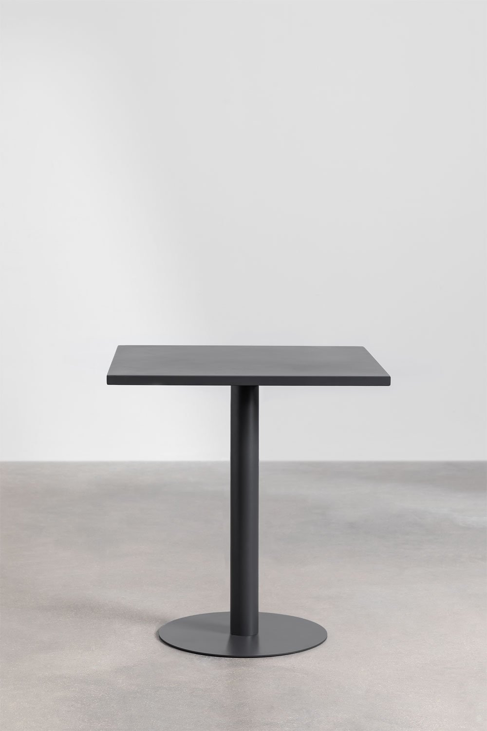 Sklum Mesa De Jardim Quadrada 70x70 Cm Em Metal Mizzi