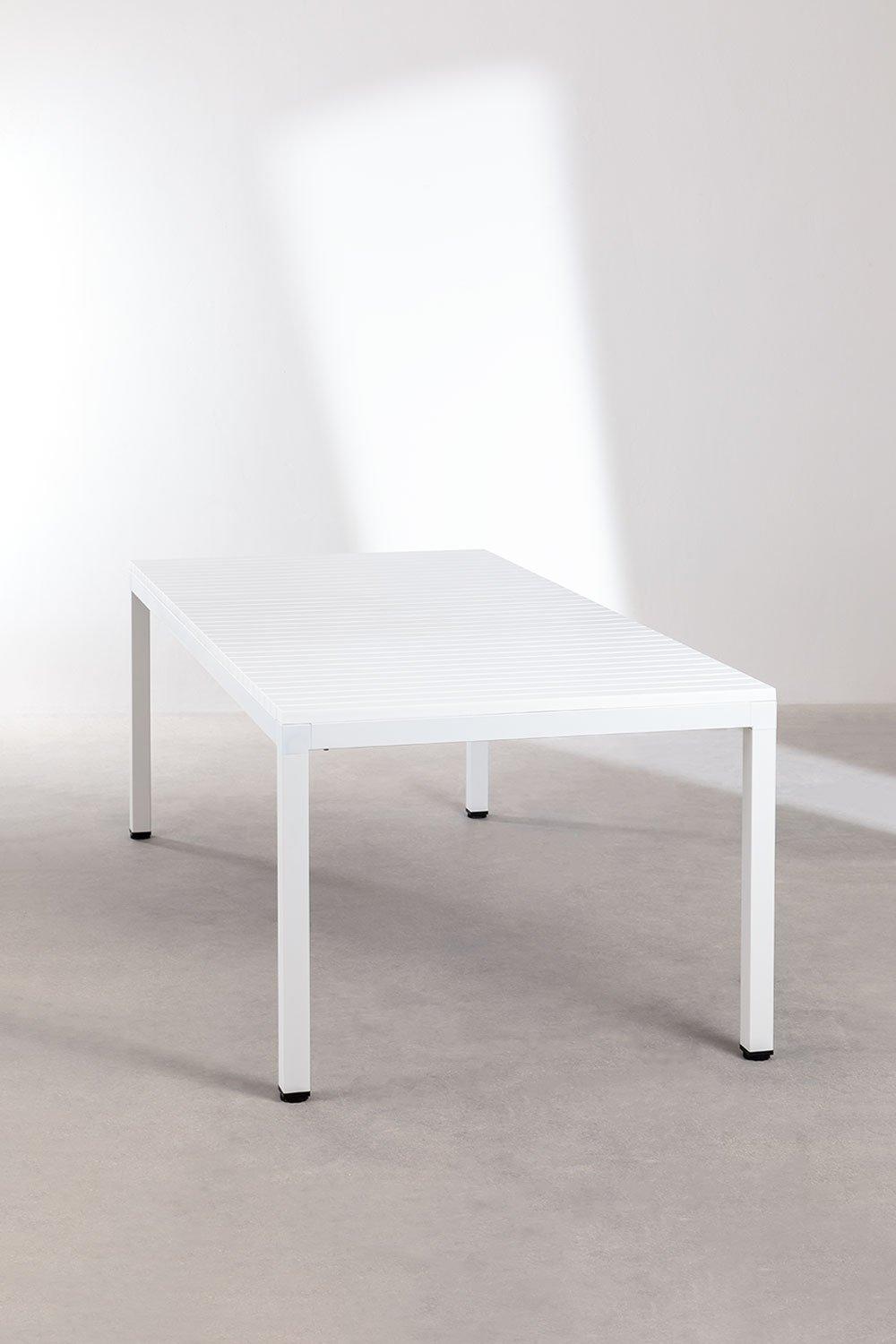 Sklum Mesa De Jardín Rectangular 210x100 Cm En Aluminio Marti