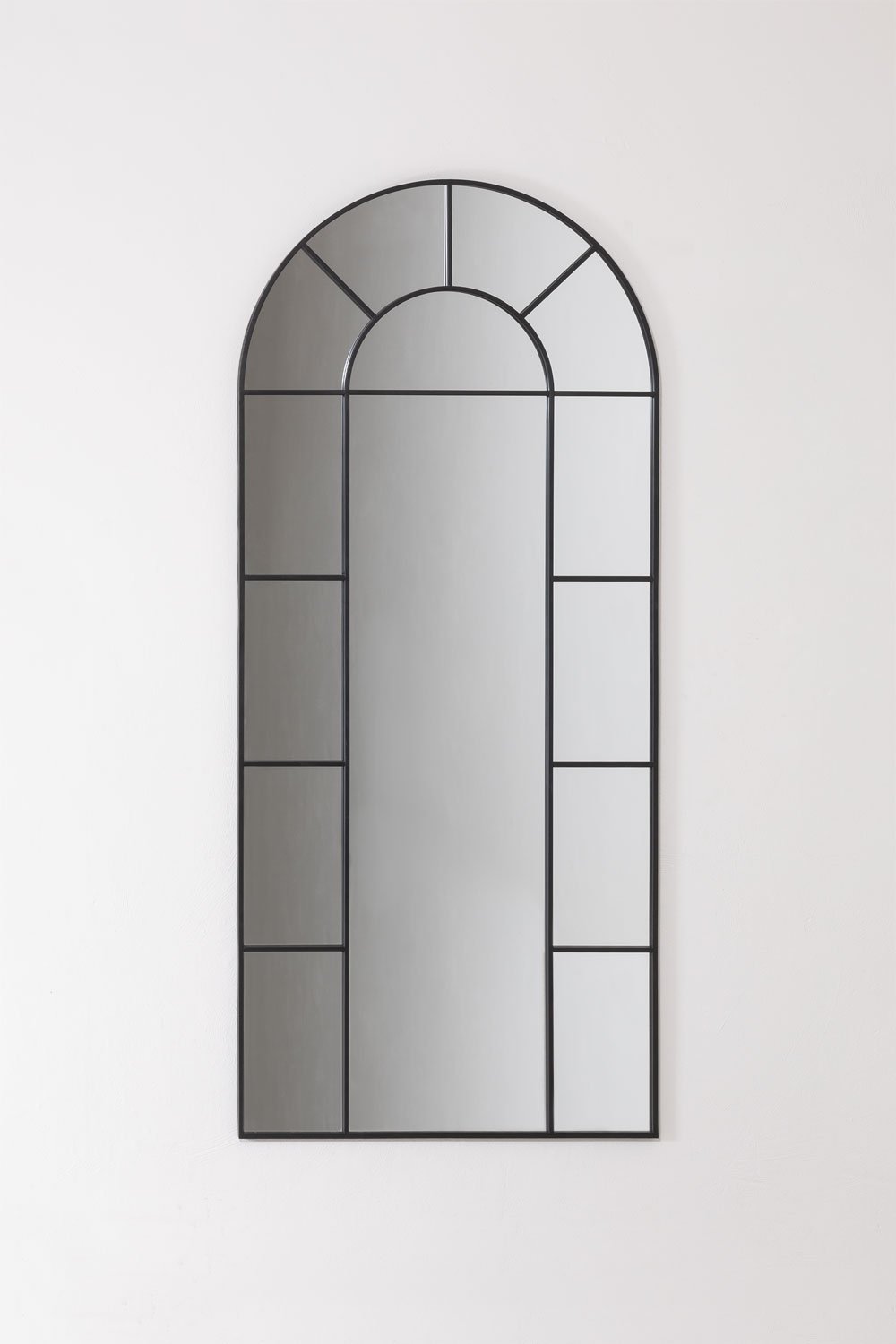 Sklum Metal Wall Mirror With Window Effect (80x180 Cm) Diana