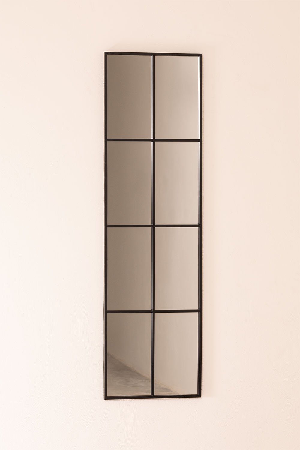 Sklum Metalen Wandspiegel Met Raameffect (40x130 Cm) Rania