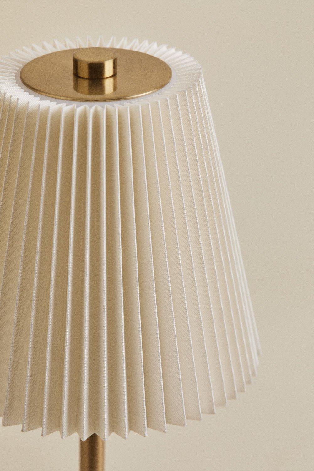 Sklum Myrdal Kabellose LED-Tischlampe Aus Eisen Für Den Außenbereich