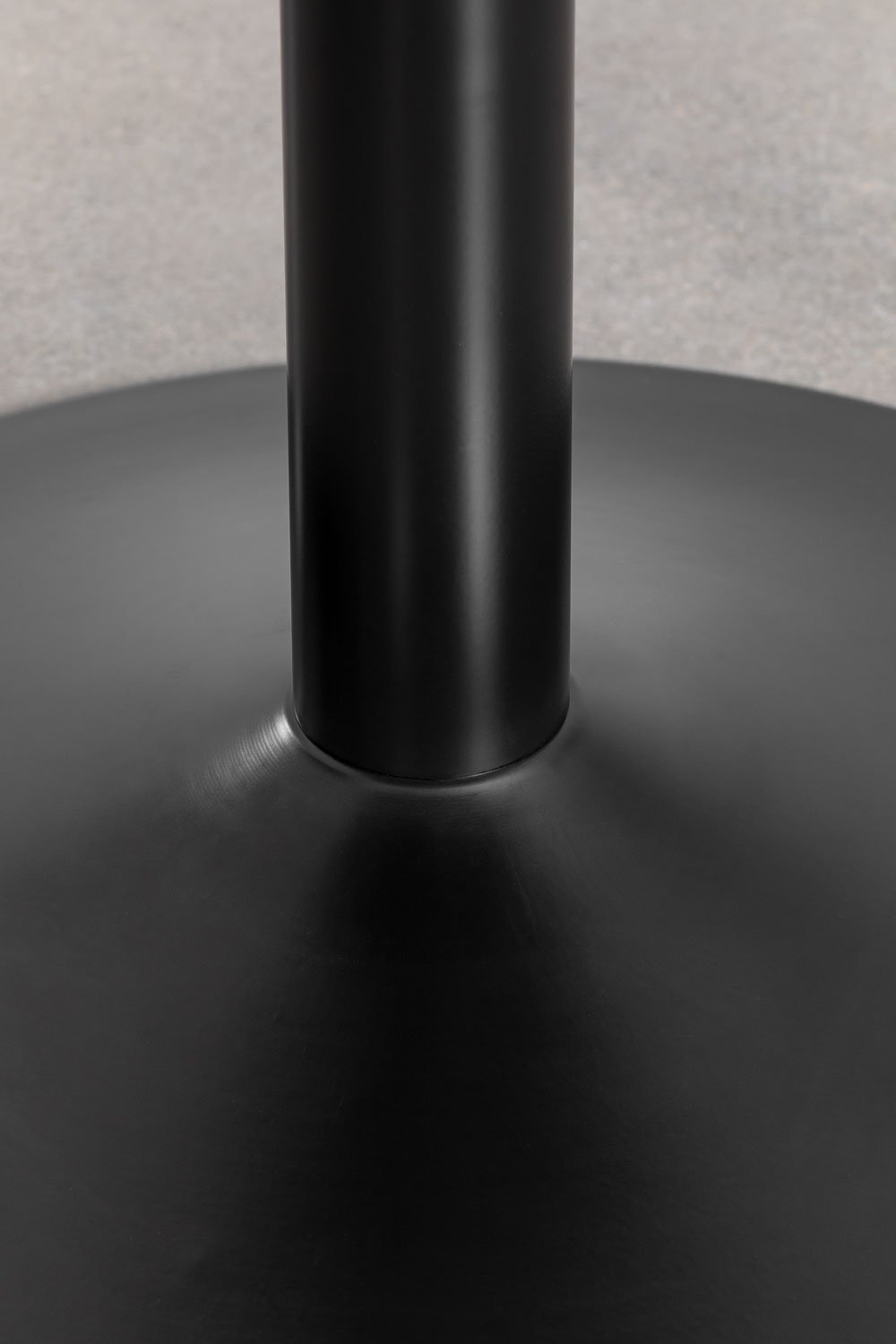 Sklum Okrągły Stół Do Jadalni Z Płyty MDF I Metalu Yvetta