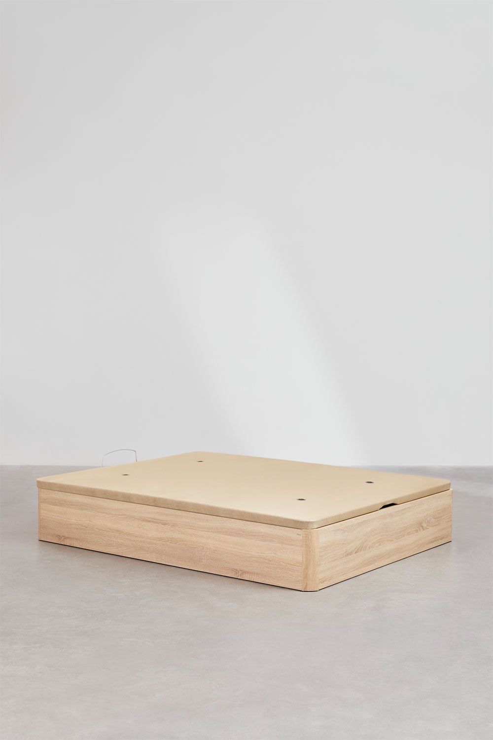 Sklum Opklapbed Voor Matras 160x200cm In Naturel Hout Uferyn