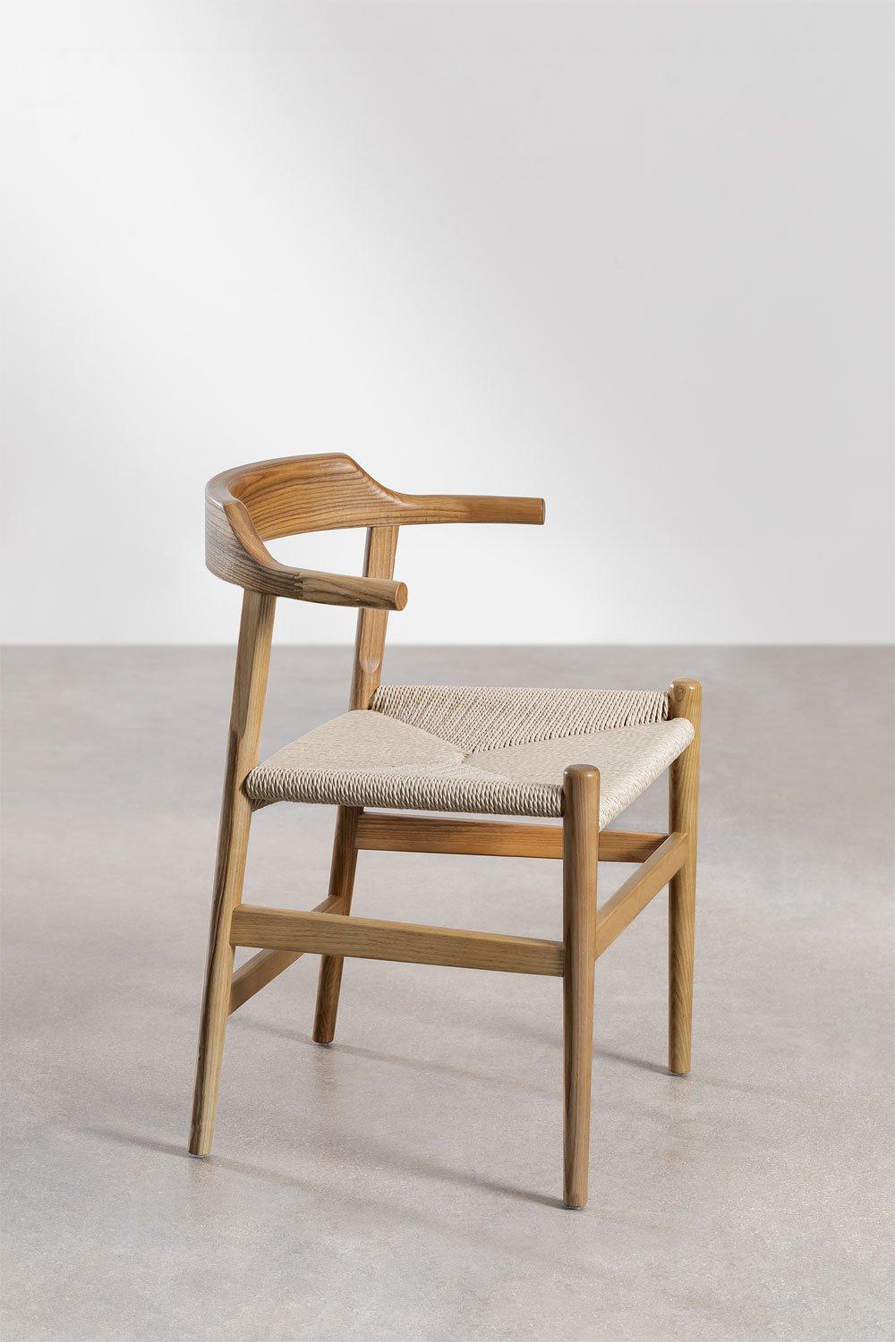 Sklum Pack De 2 Sillas De Comedor En Madera De Fresno New Noel