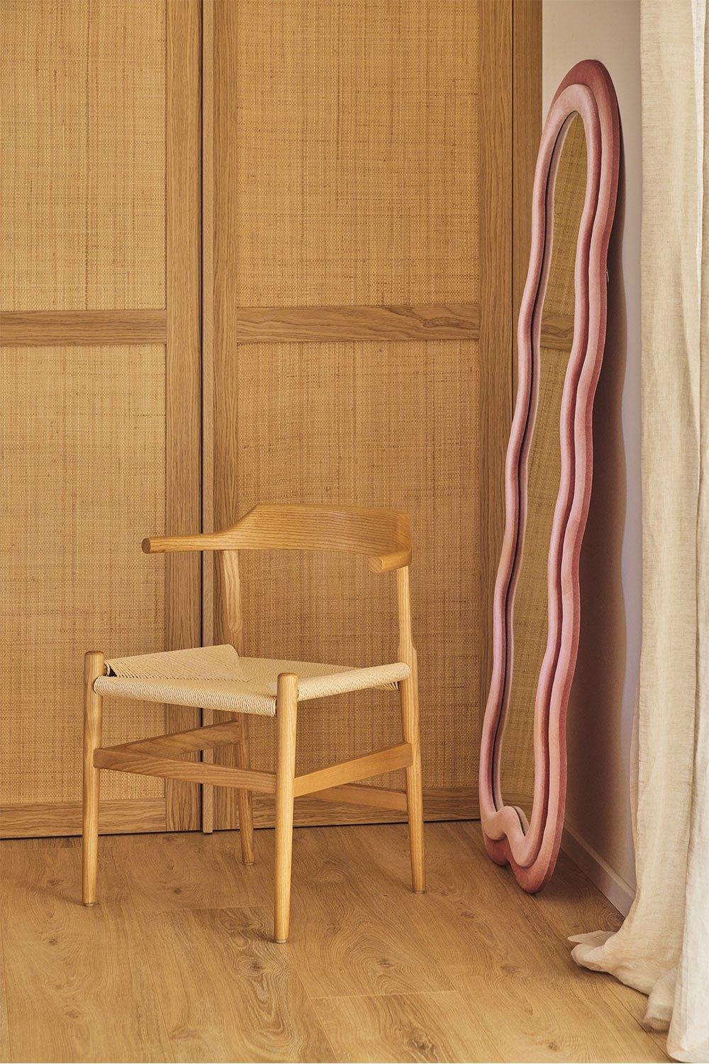sklum Pack de 2 sillas de comedor en madera de fresno New Noel
