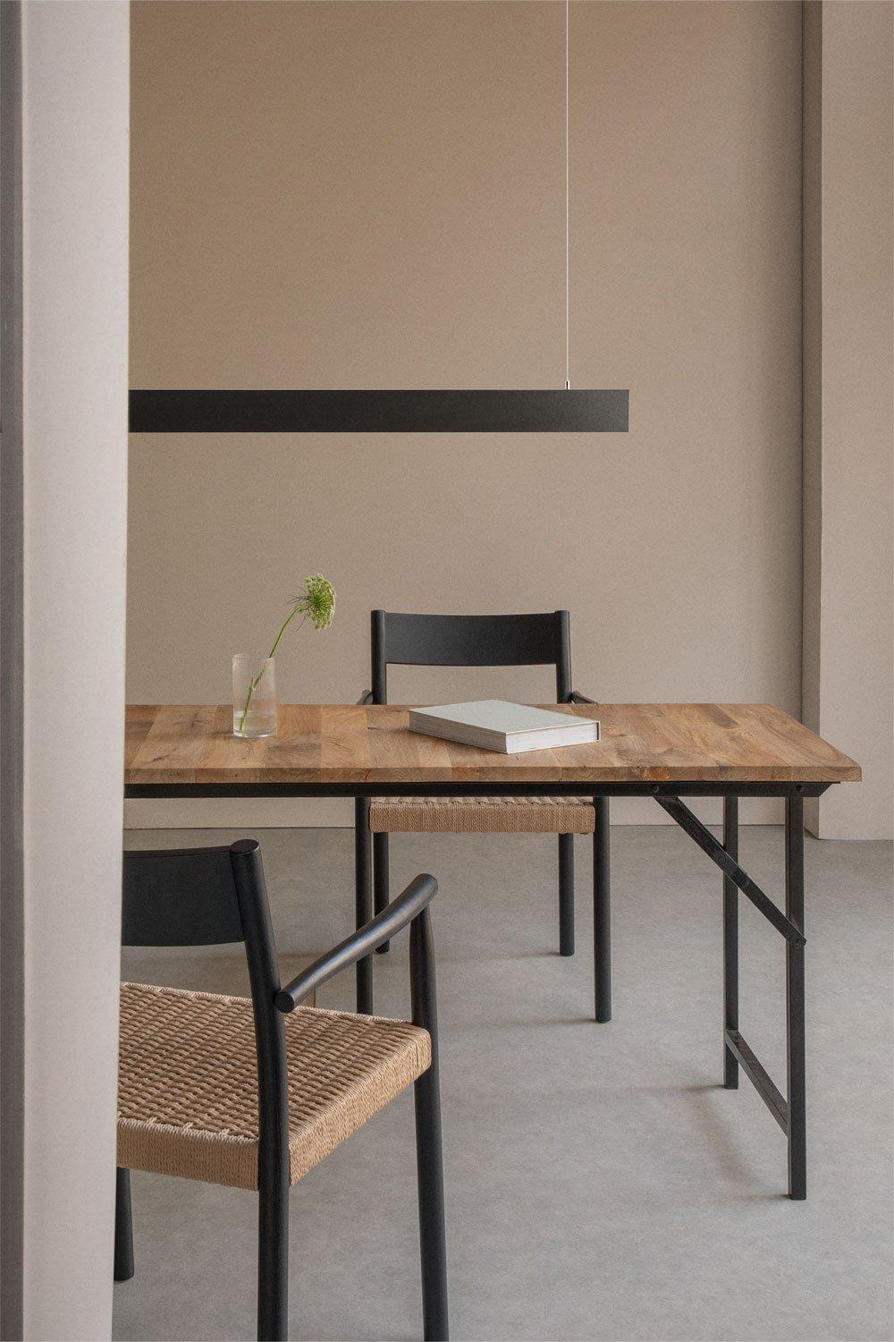 sklum Plafoniera lineare a LED in alluminio (120 cm) Jiva