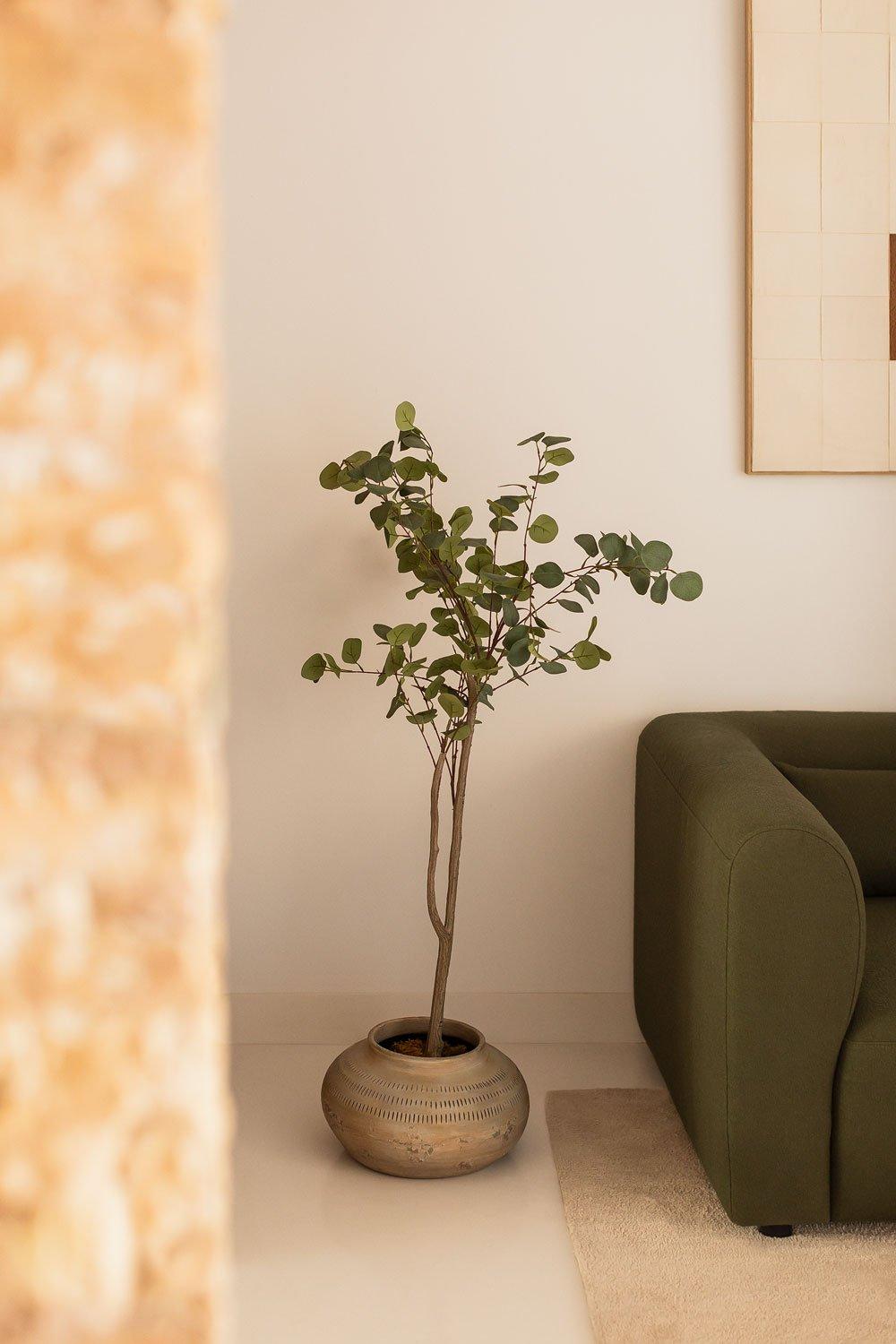 sklum Planta Artificial Decorativa Eucalyptus 130 cm