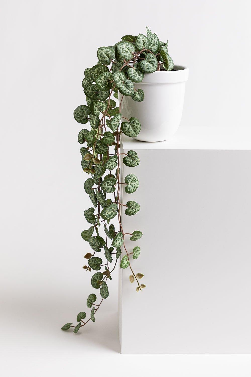 Sklum Planta Colgante Artificial Decorativa Collar De Corazones