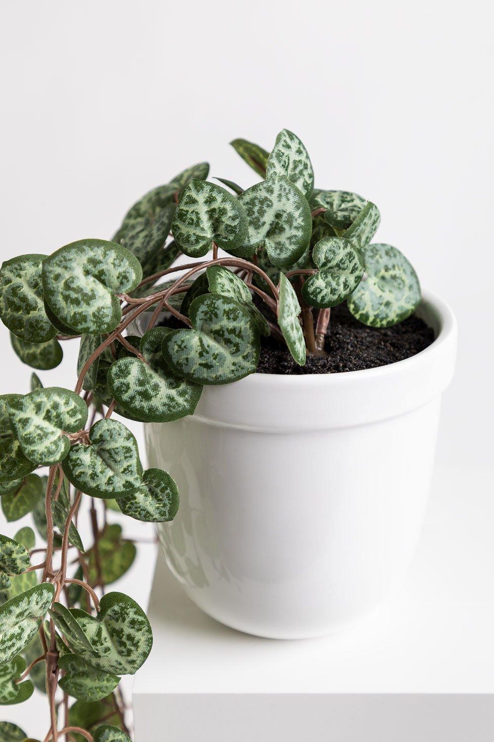 Sklum Planta Colgante Artificial Decorativa Collar De Corazones