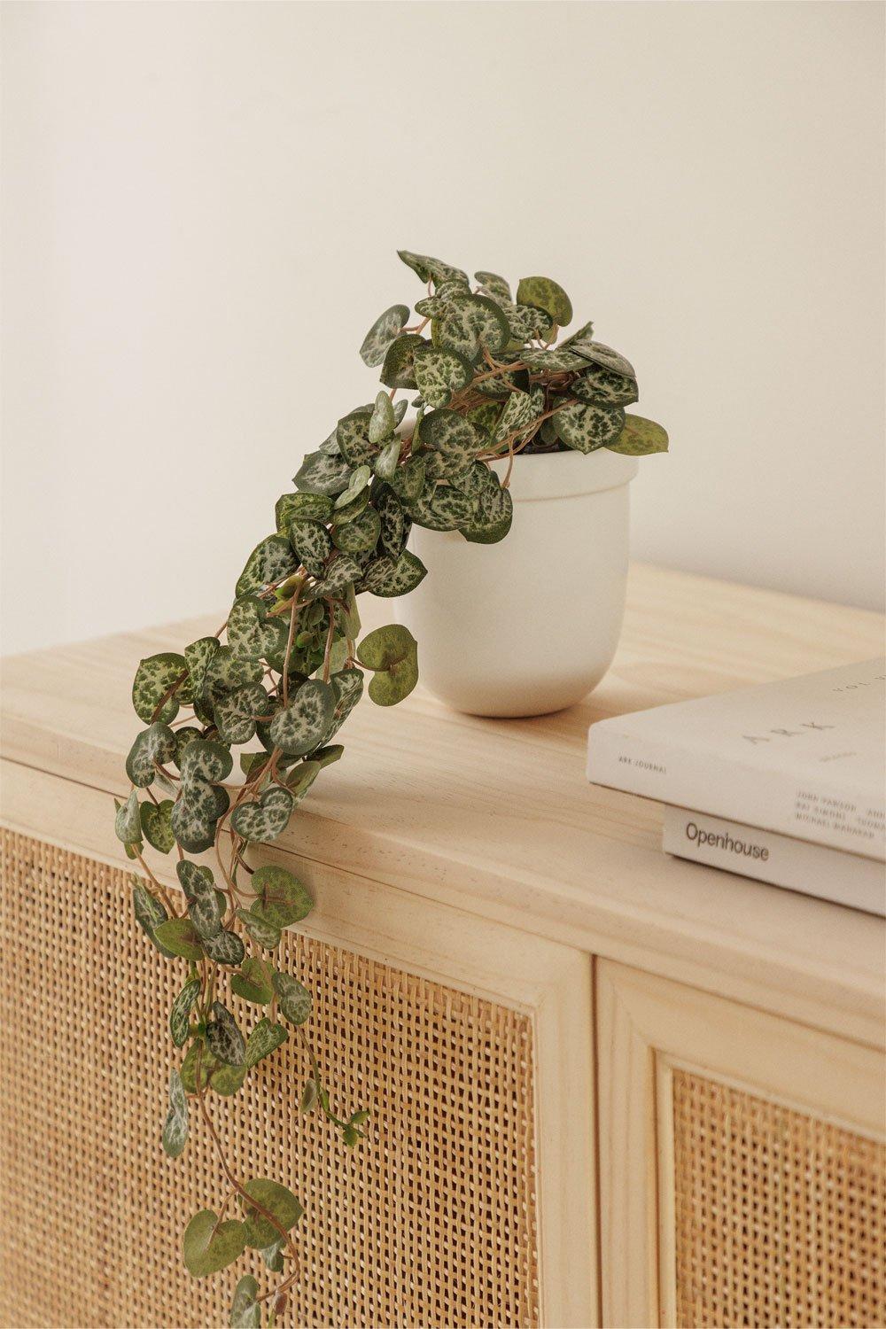 sklum Planta colgante artificial decorativa collar de Corazones