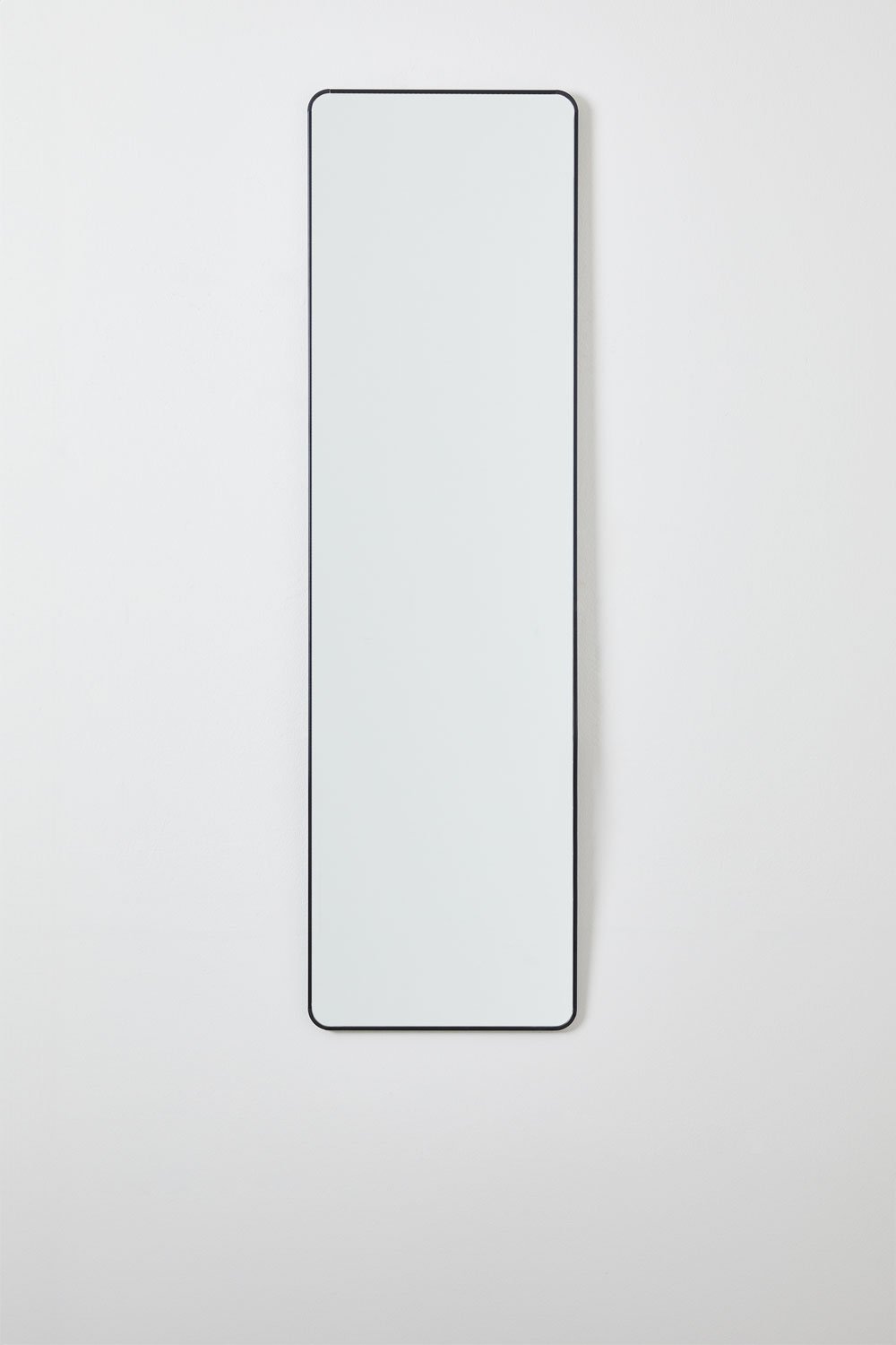 sklum Prostokątne aluminiowe lustro ścienne (35x120 cm) Sadint