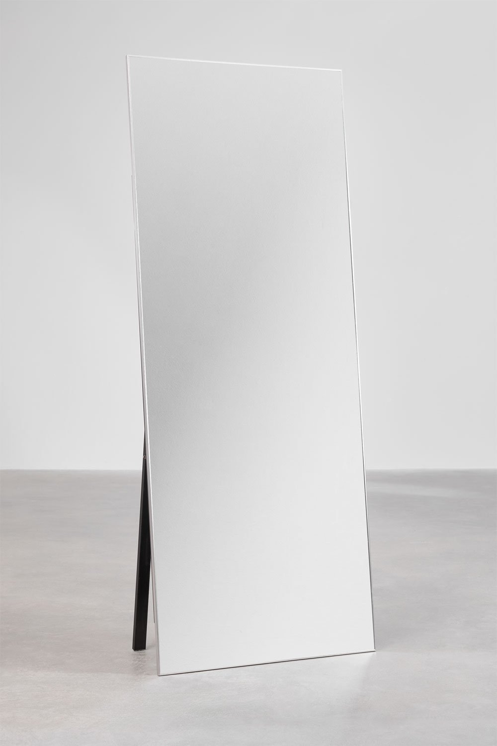 Sklum Prostokątne Aluminiowe Lustro Stojące (80x200 Cm) Ondra