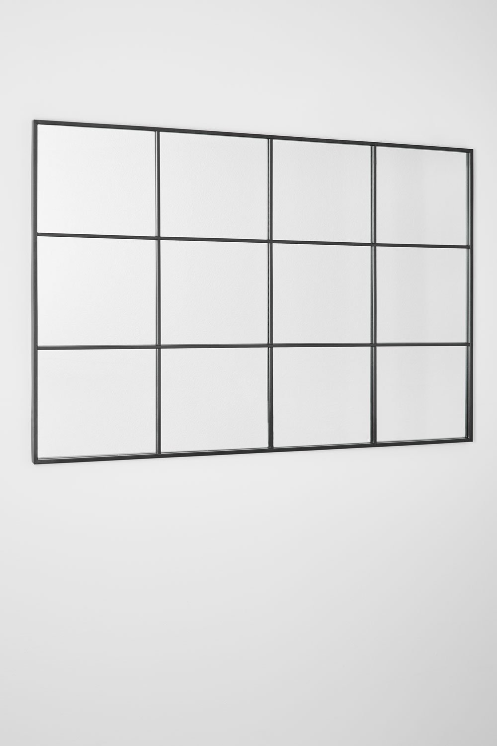 Sklum Prostokątne Metalowe Lustro ścienne (80x120 Cm) Niember