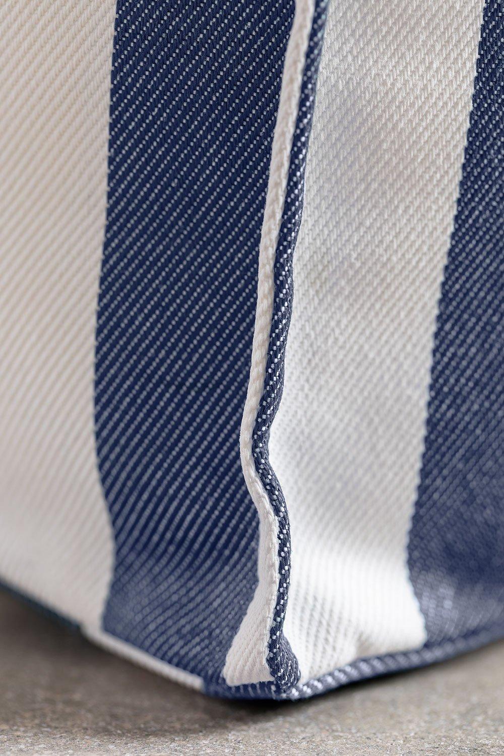 Sklum Puf Prostokątny 75x65 Cm Do Modułowej Sofy Ogrodowej W Tkaninie Sandel