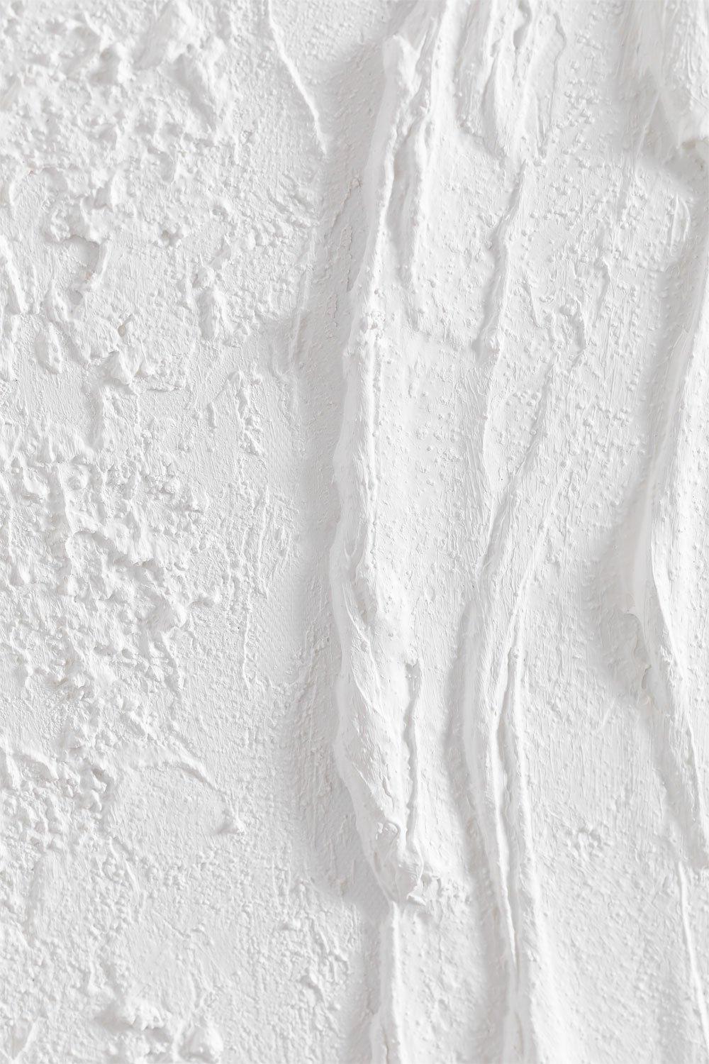 Sklum Quadro Decorativo Em Gesso Relevo (60x90 Cm) Severina