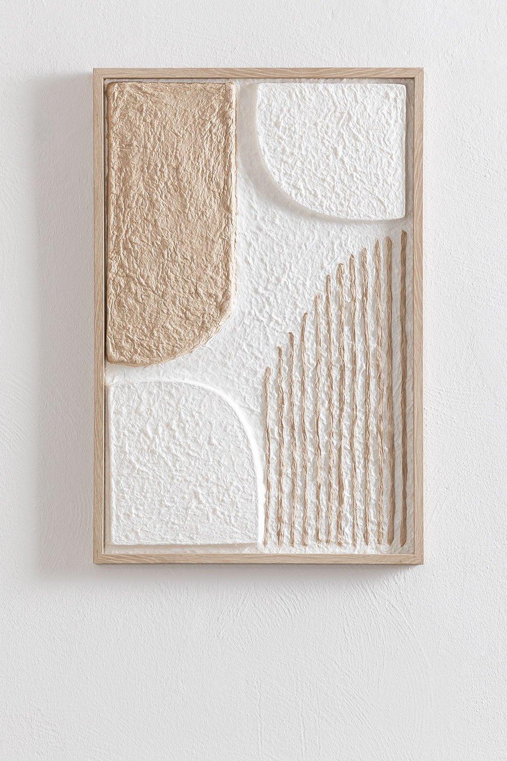 sklum Quadro decorativo in rilievo (40x60 cm) Guerliot