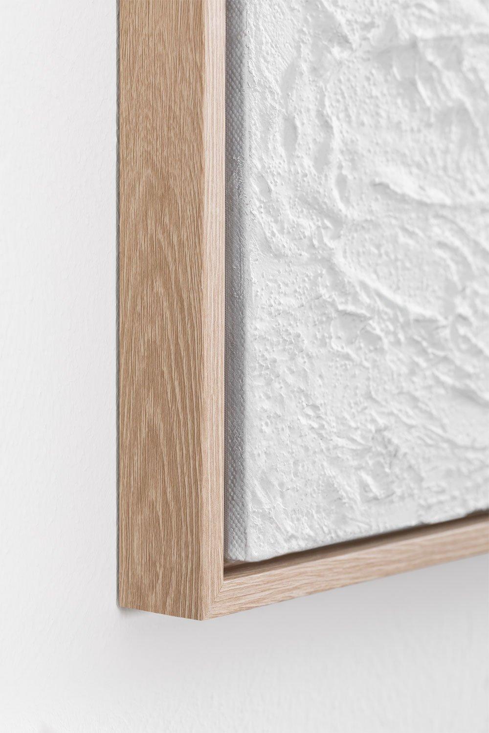 Sklum Quadro Decorativo In Rilievo In Gesso (60x90 Cm) Severine
