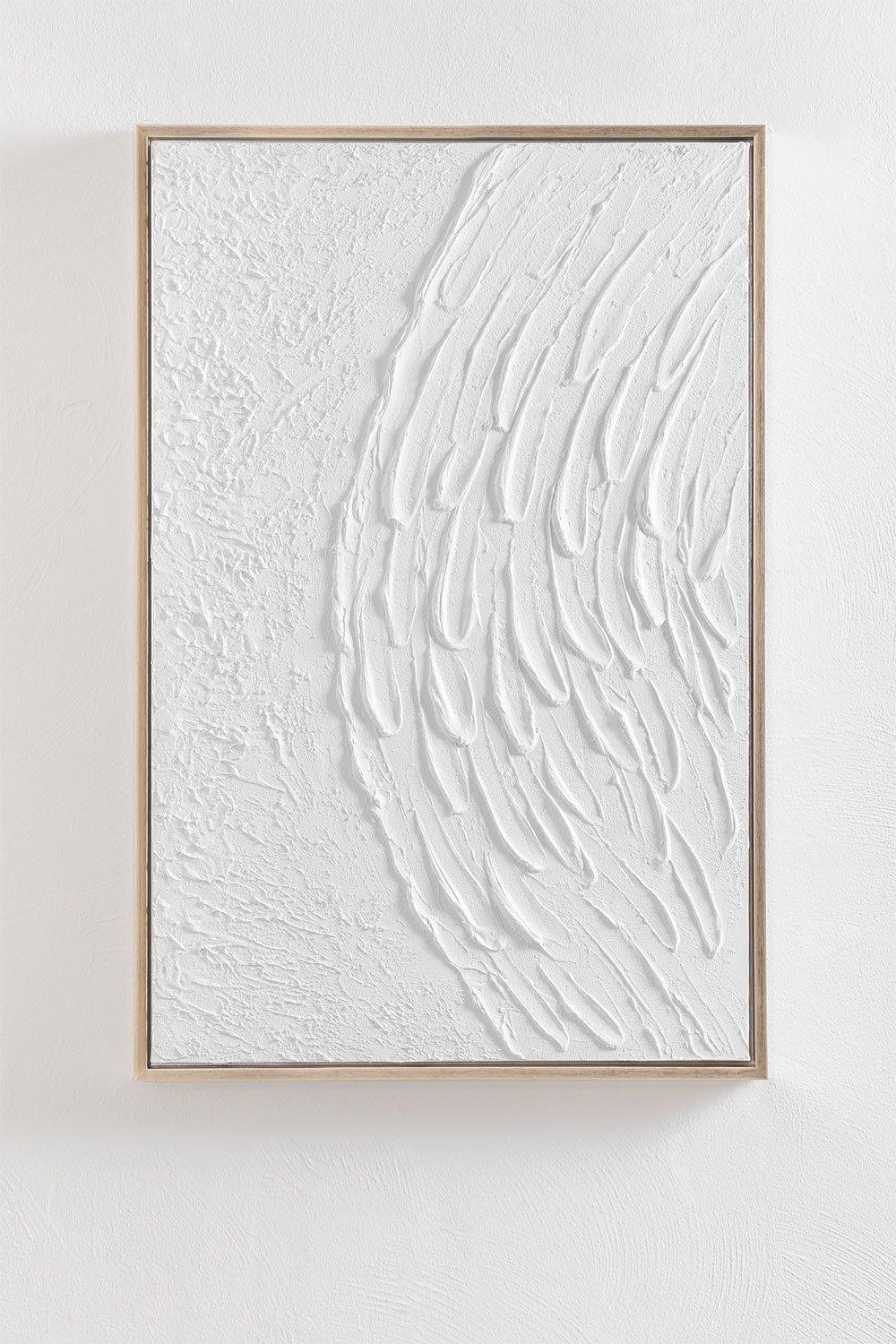 sklum Quadro decorativo in rilievo in gesso (60x90 cm) Severine