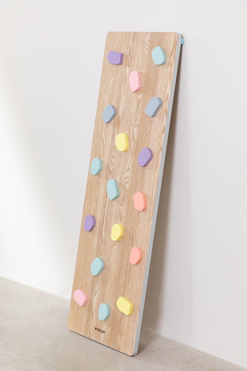 Sklum Rampa Con Parete Di Arrampicata Di Apprendimento Pyqer Colors Kids