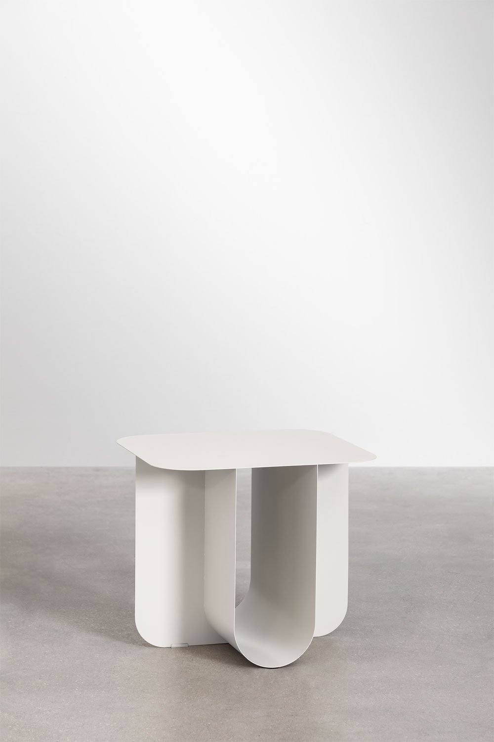 Sklum Rechteckiger Beistelltisch Aus Stahl (40x45 Cm) Norman