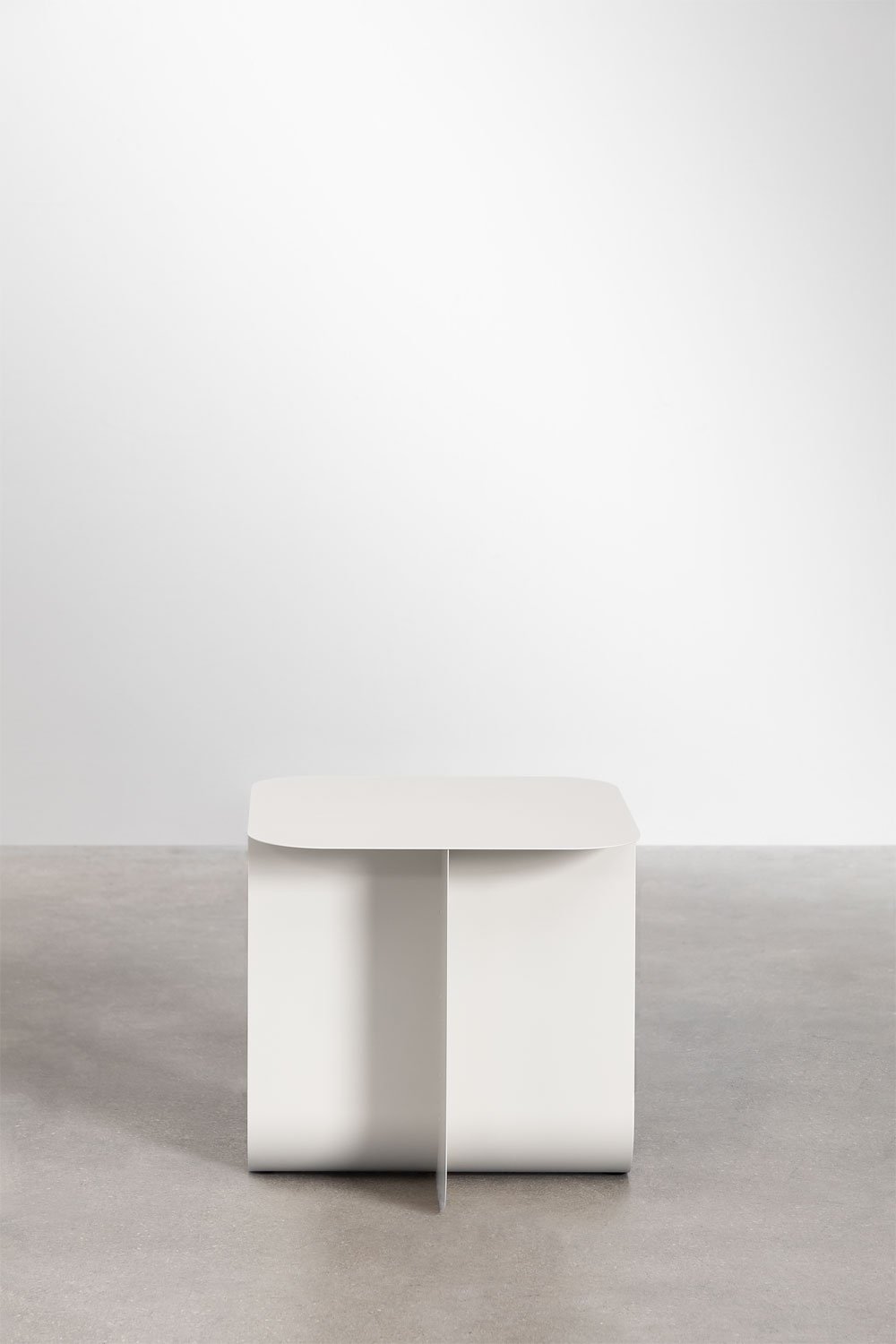 Sklum Rechteckiger Beistelltisch Aus Stahl (40x45 Cm) Norman