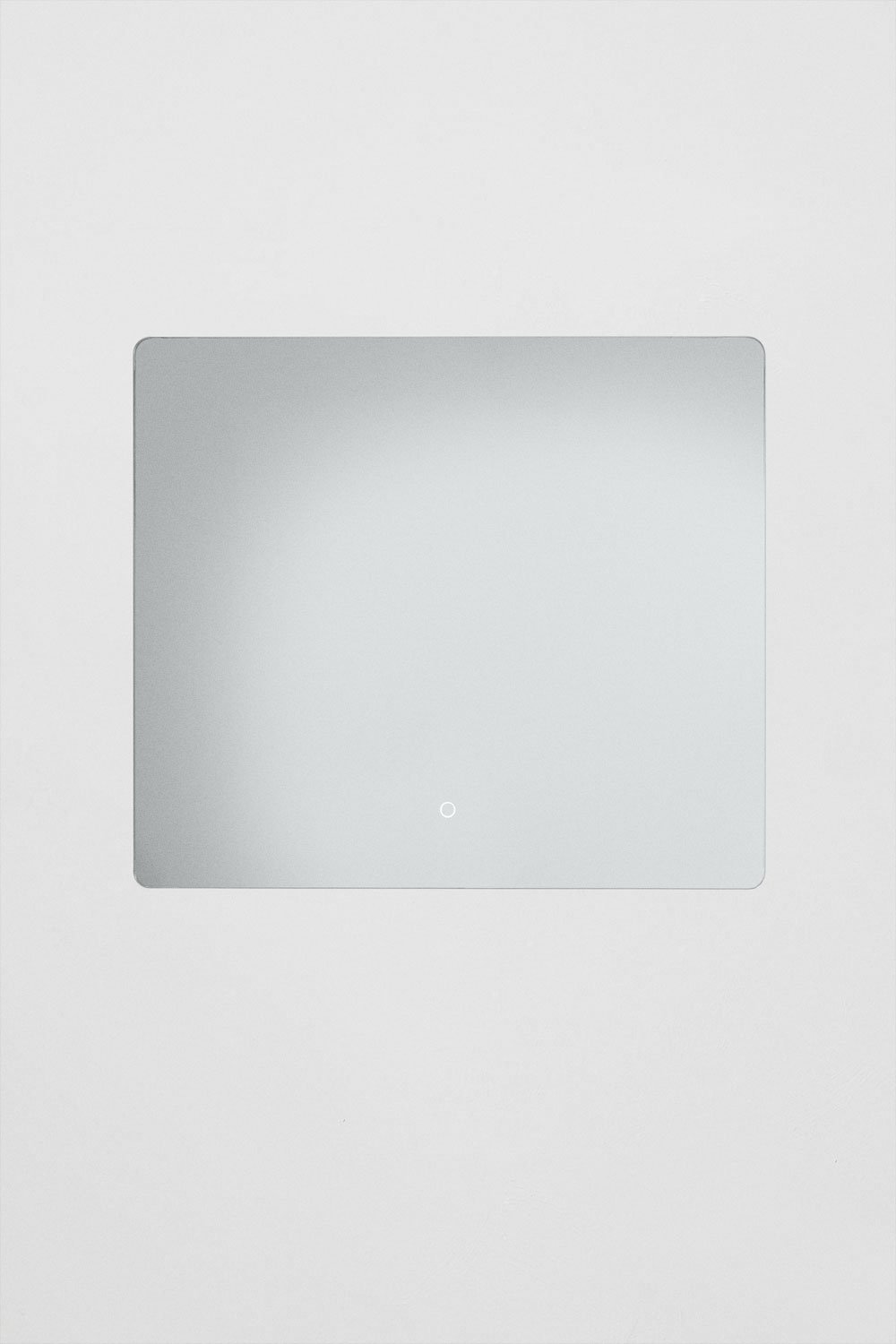 Sklum Rectangular Bathroom Mirror With LED Light And Anti-fog (80x70 Cm) Gualar
