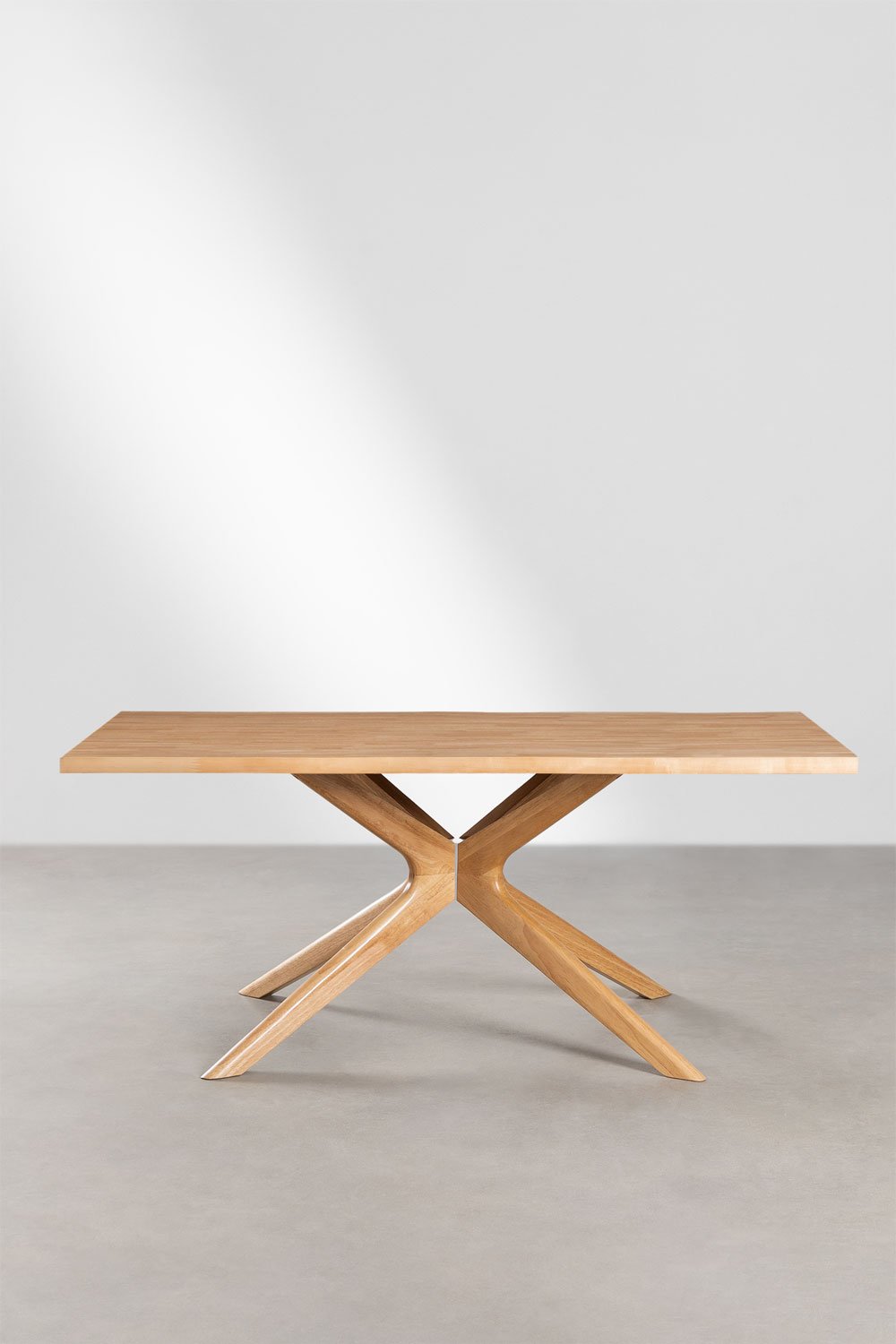 Sklum Rectangular Dining Table In Wood (180x90 Cm) Arnaiz